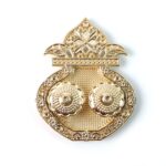 Kalash Shape Rakasha Bandhan Special Puja Thali (1 Pc) (Mix Design) - Sleeve Design by Nari Haat, Indian ethnic wear,...