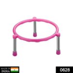 Stainless Steel Single Ring Matka Stand - With Dupatta by Nari Haat, Indian ethnic wear, women clothing, designer suit