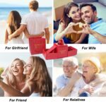 Christmas Gifts for Women Rose Ring Box Jewellery Box - Neckline Detail by Nari Haat, Indian ethnic wear, women cloth...