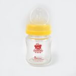 Glass Baby Feeding Bottle (120 ML / 1 Pc) - Sleeve Design by Nari Haat, Indian ethnic wear, women clothing, designer ...