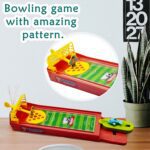 Mini Table Top Finger Football Game for Kids-Desktop Game for Kids & Adults - Back View by Nari Haat, Indian ethnic w...