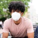 Anti Pollution | Virus Face Mask - Full Detail by Nari Haat, Indian ethnic wear, women clothing, designer suit