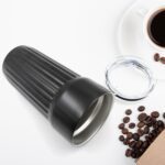 Stainless Steel Vacuum Insulated Travel Mug with Lid (1 Pc) - Coffee, Tea, Tumbler (1 Pc) - Sleeve Design by Nari Haa...