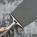 All-in-One Cleaning Brush: Spray, Wash, & Wipe (Windows, Glass, Car) (1 Pc) - Neckline Detail by Nari Haat, Indian et...