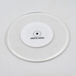 Colorful LED Cocktail Coaster, Round Ultra-Thin LED Drink Coaster (1 Pc) - Sleeve Design by Nari Haat, Indian ethnic ...