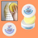 Shoe Cleaning Cream – Stain Remover for Sneakers, White Rubber Sole & Polish (260g) - Closeup Embroidery by Nari Ha...