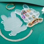 Transparent Cartoon Bear Plastic Storage Box Jewelry Organizer Holder  1 Pc - Neckline Detail by Nari Haat, Indian et...