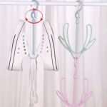 Shoes Drying Hanger, Rotatable Shoe Hanging Racks for Balcony Closet (1pc) - Neckline Detail by Nari Haat, Indian eth...