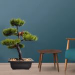 Artificial Potted Plant with Square Pot - Image 3