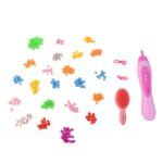 Hair Styling Clasp Clips Twisting Stringing Beads Kit for Girls, Portable Hair Braider Machine,Hairstyle Braid Kit DI...