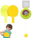 Portable Indoor Hanging Table Tennis with Three Ball, Table Tennis Self Training Set - Back View by Nari Haat, Indian...