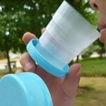 B Grade Portable Travelling Cup / Tumbler With Lid (Pack of 1) - Closeup Embroidery by Nari Haat, Indian ethnic wear,...