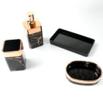 Bathroom Accessories Set (4 pcs set) - Back View by Nari Haat, Indian ethnic wear, women clothing, designer suit