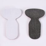 2 in 1 T Shaped Silicone Self Adhesive Shoe Heel Pads Insoles (1 Pair) - Closeup Embroidery by Nari Haat, Indian ethn...