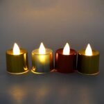 Electrical Candles Diya LED Tea Light, Diwali (6 Pcs Set) - Full Detail by Nari Haat, Indian ethnic wear, women cloth...