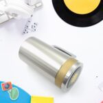 Multifunctional Double-Wall Thermos Water Bottles for Office Mug, Home, Travel(400ml) - Neckline Detail by Nari Haat,...