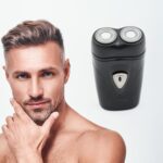 Men's Electric Shaver with Double Floating Heads Rechargeable | Portable, Cordless, Travel Electric for Men | USB Rec...