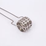 Stainless Steel Meat Tenderiser | Kitchen Multipurpose Hammer (1 Pc) - Closeup Embroidery by Nari Haat, Indian ethnic...