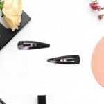 Metal Tik Tak Hair Clips (12 Pcs Set), Hair accessories - Neckline Detail by Nari Haat, Indian ethnic wear, women clo...