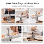 Double Head Dumpling Maker Mold – Easy Press Tool for Making Dumplings - Back View by Nari Haat, Indian ethnic wear...