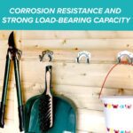 Heavy Duty Tool Hanger Hooks ( 5 Pcs Set ) - Fabric Detail by Nari Haat, Indian ethnic wear, women clothing, designer...