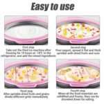 Ice-Frying Machine – Mini Cartoon Design Home Fried Ice Cream Machine for Summer - Neckline Detail by Nari Haat, In...