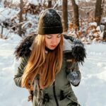 Cap for Winter Woolen Knitted Black Inside Fur Caps (1 Pc / Mix Design & Color) - Closeup Embroidery by Nari Haat, In...