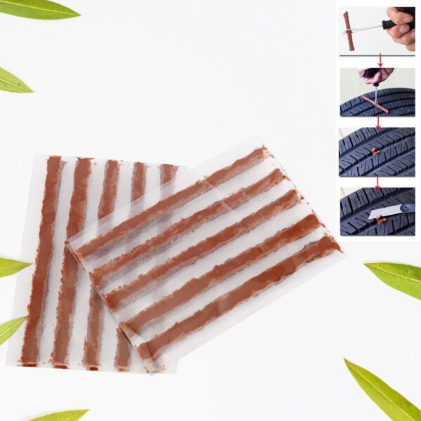 Tire Repair Strings Rubber Strips For Cars & Bike (10 Pcs Set ) - Front View by Nari Haat, Indian ethnic wear, women ...