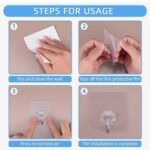 Plastic Self-Adhesive Kitchen 3Pc Hooks - Closeup Embroidery by Nari Haat, Indian ethnic wear, women clothing, design...