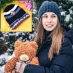 Cap for Winter Woolen Knitted Black Inside Fur Caps (1 Pc / Mix Design & Color) - Closeup Embroidery by Nari Haat, In...