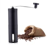 Portable Stainless Steel Manual Coffee Grinder (1 Pc) - Sleeve Design by Nari Haat, Indian ethnic wear, women clothin...