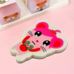 Cartoon Design Eraser (1 Pc / Mix Design) - Neckline Detail by Nari Haat, Indian ethnic wear, women clothing, designe...