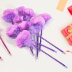 FASHION ROSE FLOWER & STAR DESIGN BALL PEN SMOOTH WRITING ( SET OF 5PC) - Closeup Embroidery by Nari Haat, Indian eth...