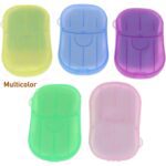 Travel Paper Soap Sheet with Mini Box (20 Sheets in a Pack Approx / Mix Color) - Full Detail by Nari Haat, Indian eth...