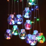 12  Wish Balls Window Curtain String Lights with 8 Flashing Modes Decoration for Home Decoration, Diwali & Wedding LE...