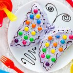 Butterfly Silicone Baking Cups – Reusable Moulds for Desserts (4 Pc) - Closeup Embroidery by Nari Haat, Indian ethn...