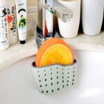 Multifunctional Kitchen Sink Organiser Kitchen Sink Caddy (1 Pc) - Fabric Detail by Nari Haat, Indian ethnic wear, wo...