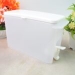 Drink Dispenser Portable Water Jug with Faucet (3.5 Ltr.) - Closeup Embroidery by Nari Haat, Indian ethnic wear, wome...