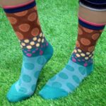 Ladies' Soft & Comfortable Socks – 1 Pair for Everyday Wear - Back View by Nari Haat, Indian ethnic wear, women clo...