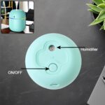 Portable Mini USB Humidifier with Light – Cool Mist & Essential Oil Diffuser (250ML) - Full Detail by Nari Haat, In...