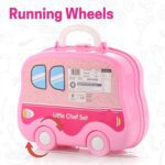 Kitchen Set for Kids Girls Pretend Play Toys Little (23 Pcs Set Approx) - Full Detail by Nari Haat, Indian ethnic wea...