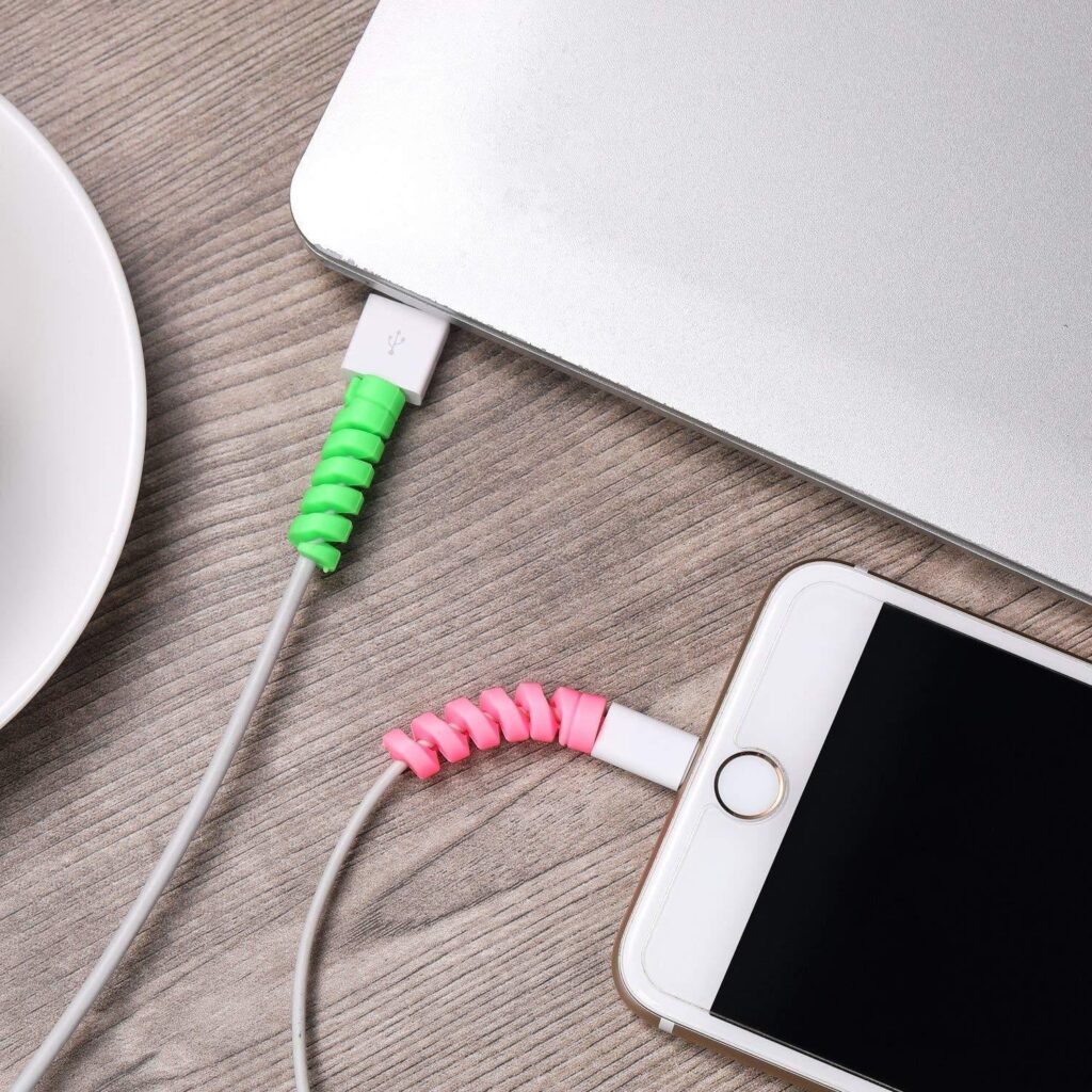 Spiral Charger Cable Protector Pack