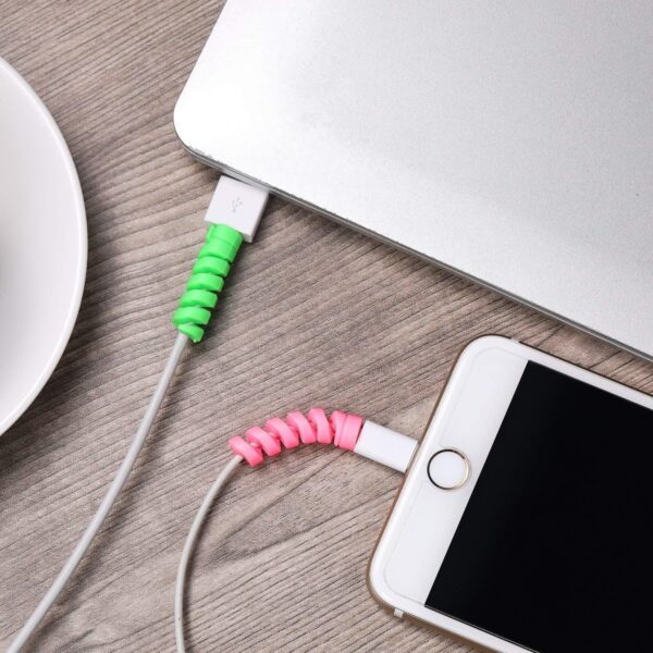 Spiral Charger Cable Protector Pack