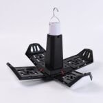 Foldable Camping Light USB Rechargeable LED Lamp with Hanging Hook (1 Pc) - Closeup Embroidery by Nari Haat, Indian e...