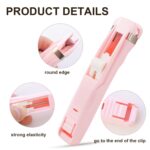 Portable Paper Clamp With 8 Pcs Clip Dispenser Handheld Paper Fast Clam (1 Set) - Neckline Detail by Nari Haat, India...