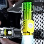 USB Chargeable Mini 3 LED Flashlight / Torch Light (1 Pc) - Neckline Detail by Nari Haat, Indian ethnic wear, women c...