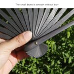 Folding Handheld Pretty Hand Fan Wedding Party Accessory Pocket Sized Fan (1 Pc) - Neckline Detail by Nari Haat, Indi...