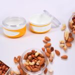 Airtight Plastic Storage Container Set (2 pieces, 550ml) - Sleeve Design by Nari Haat, Indian ethnic wear, women clot...