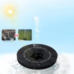 Fast Fountain by Pocket Hose - Solar-Powered - Instantly Adds a Water Feature Virtually Anywhere - 5 Spray Modes - No...