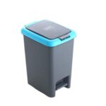 Apex Plastic Push N Pedal Dust Bin 6.5 Liters (1 Pc / Mix Color) - Sleeve Design by Nari Haat, Indian ethnic wear, wo...